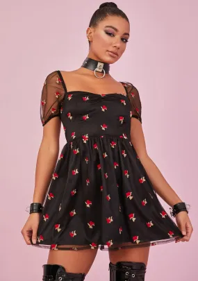 Midnight Forever Yours Babydoll Dress