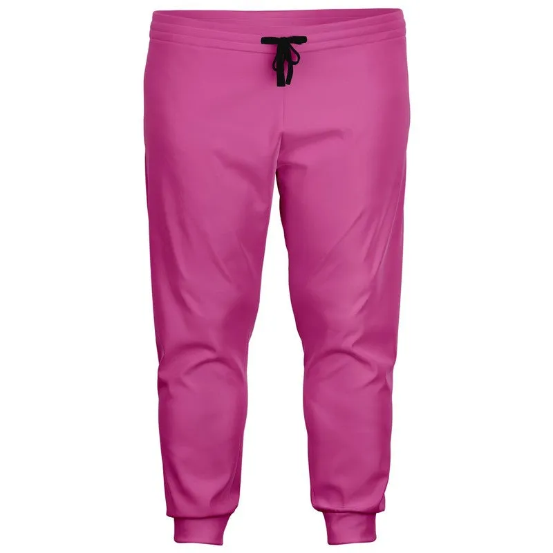 Midtone Magenta Joggers | Unisex | with PLUS sizes | C10M80Y0K0