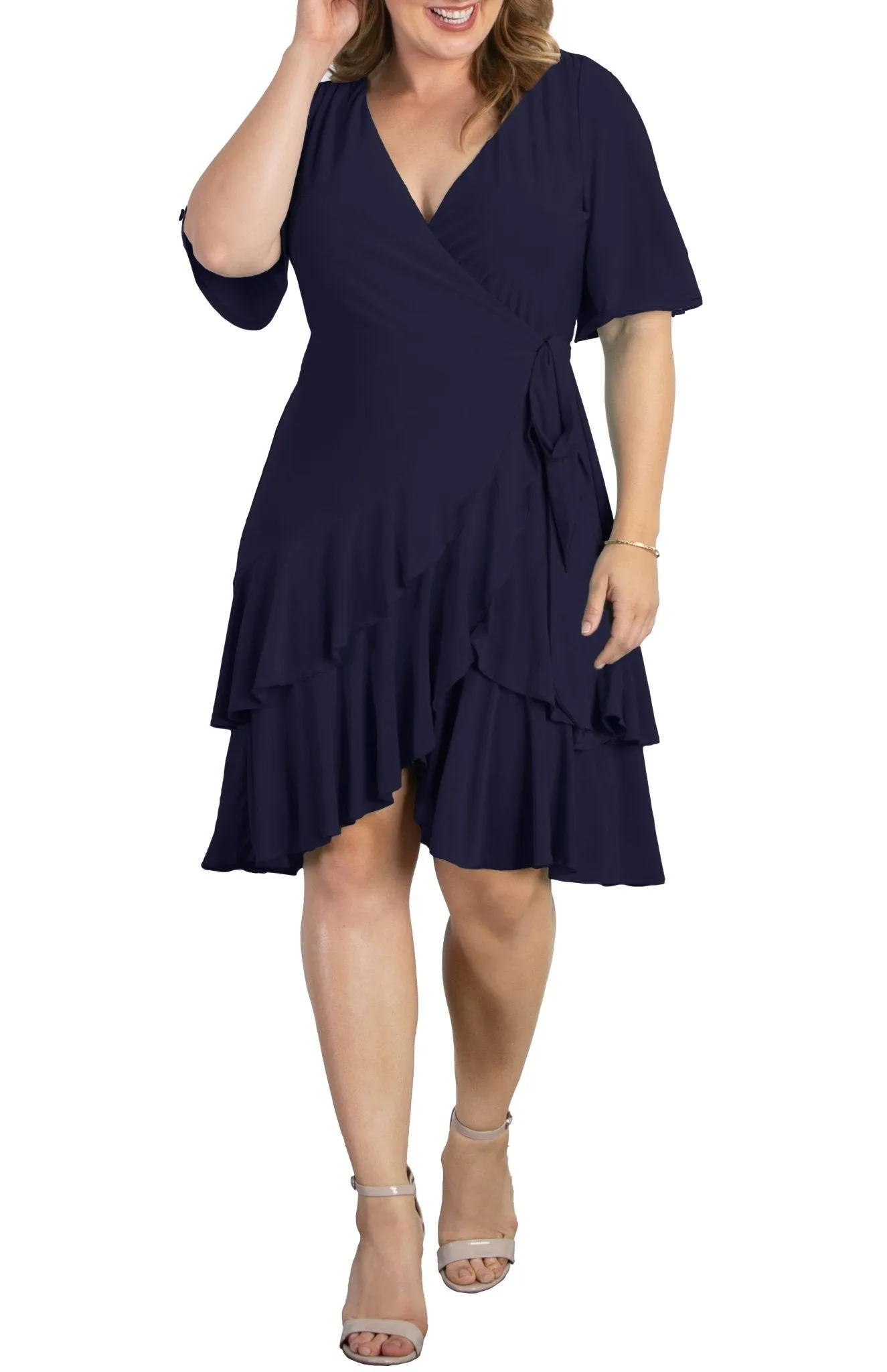 Miranda Wrap Dress - Plus