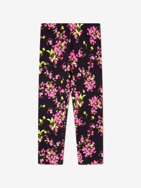 Monnalisa Girls Floal Print Leggings