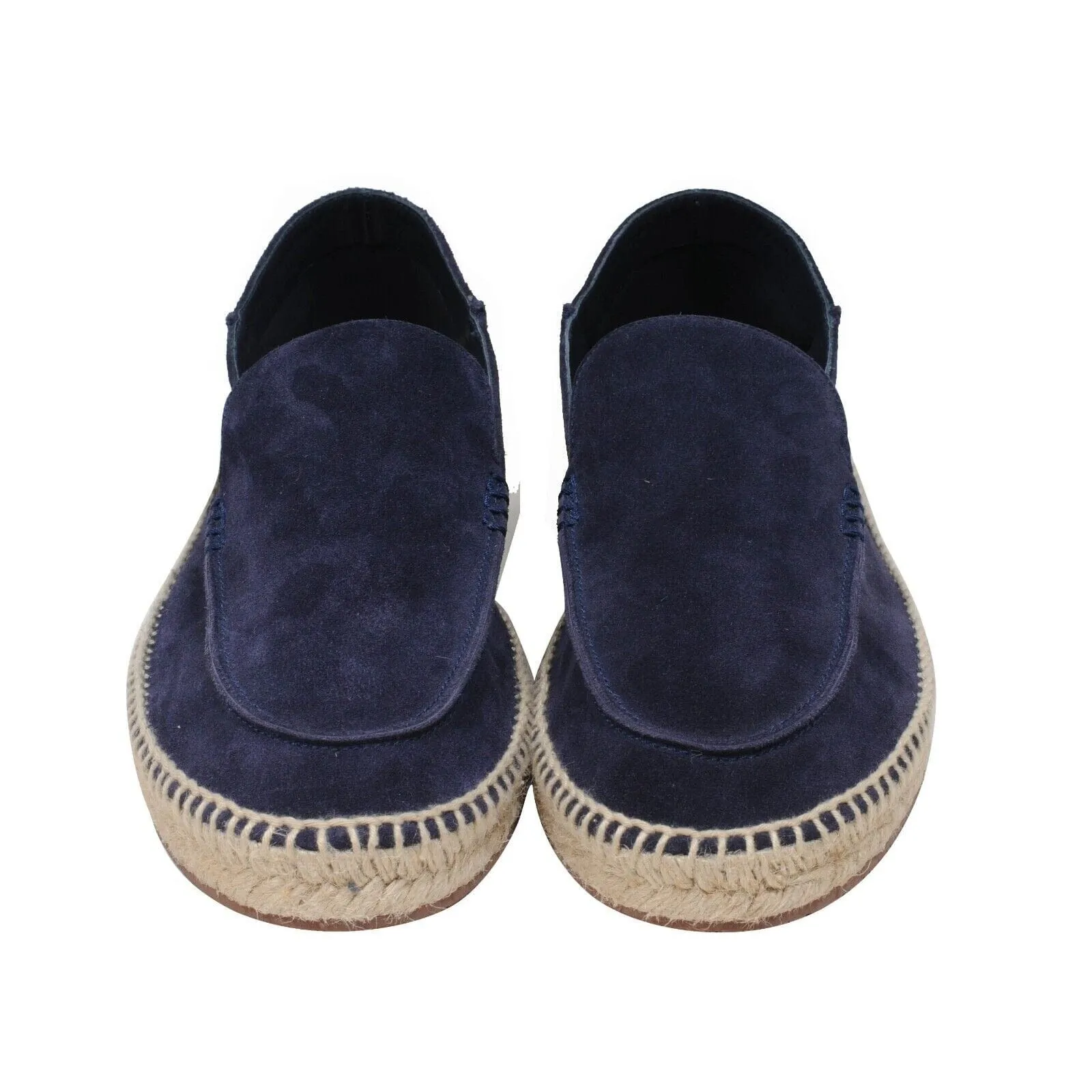 Navy Blue Suede Seaside Walk Espadrille