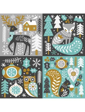 Nordic Noel - Rice Decoupage Paper