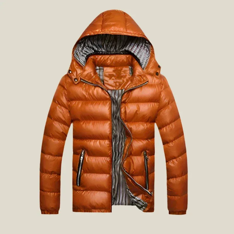 Olaf&Dave Down Parka | Casual waterdichte heren winterjas voor heren