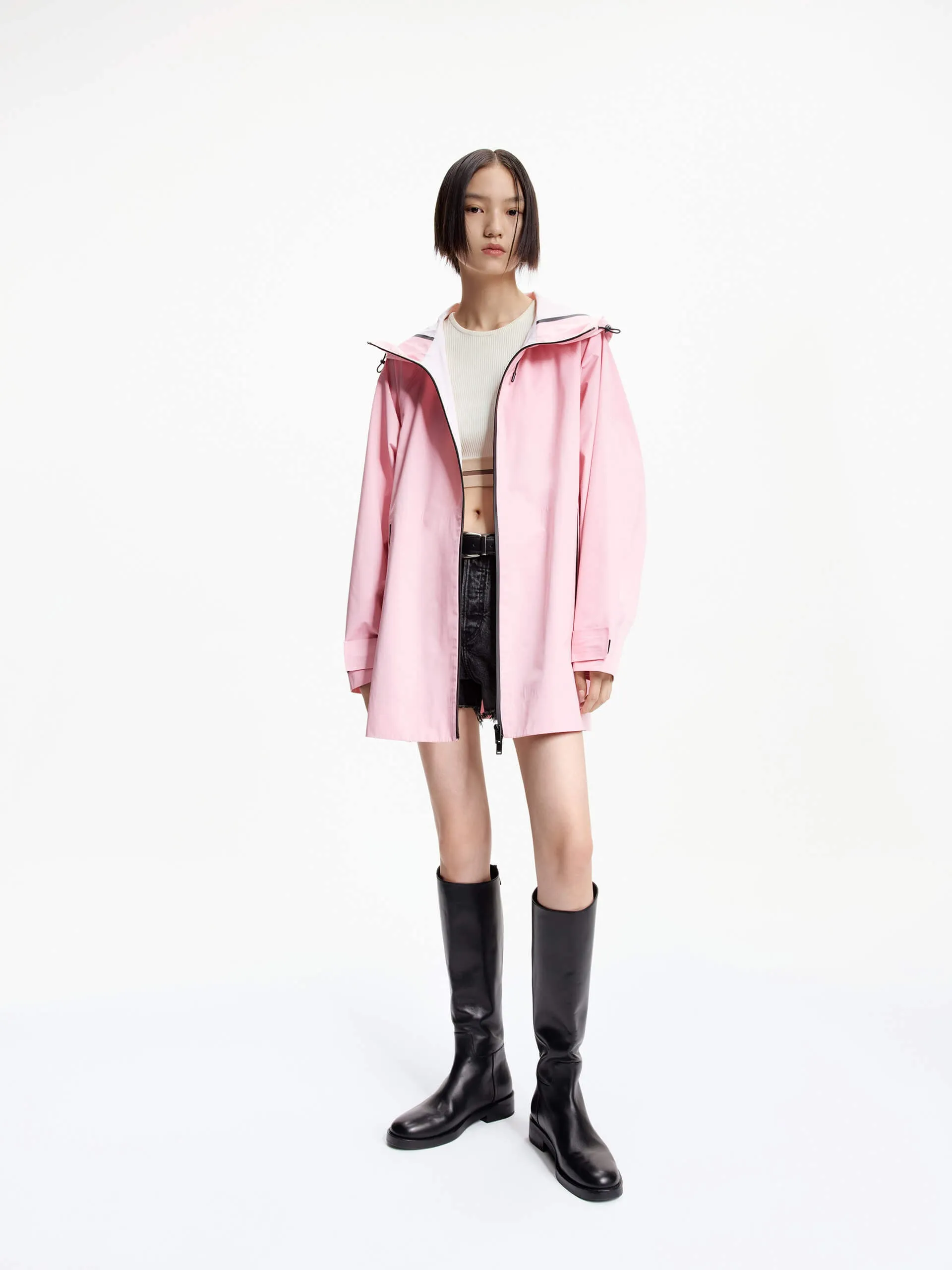 Oversize Hooded Jacket