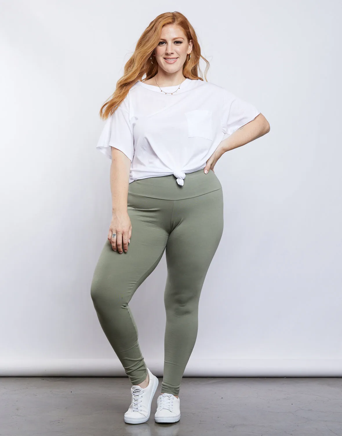 Plus Size Easy Does It Leggings