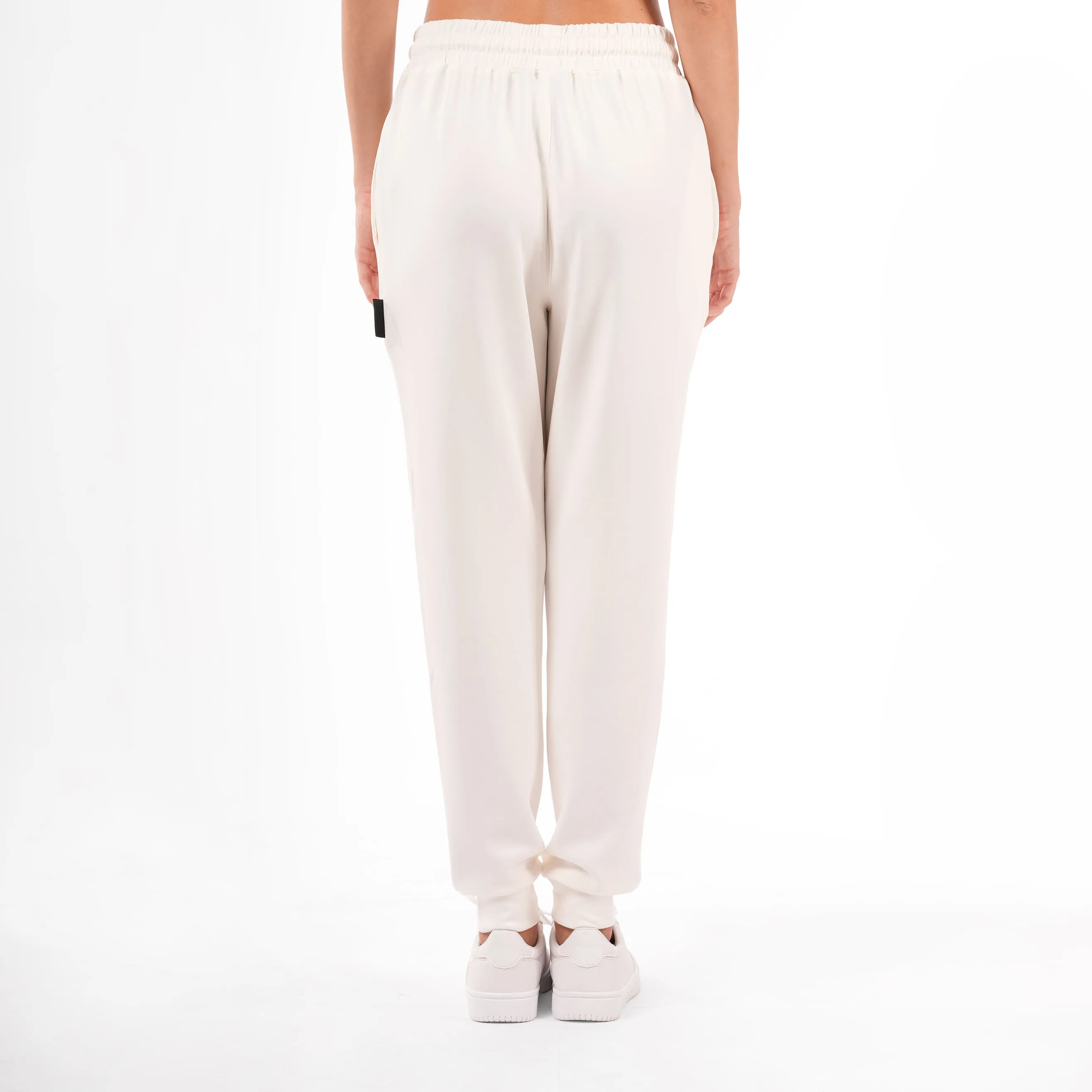 Premium Joggers For Women - Pure White