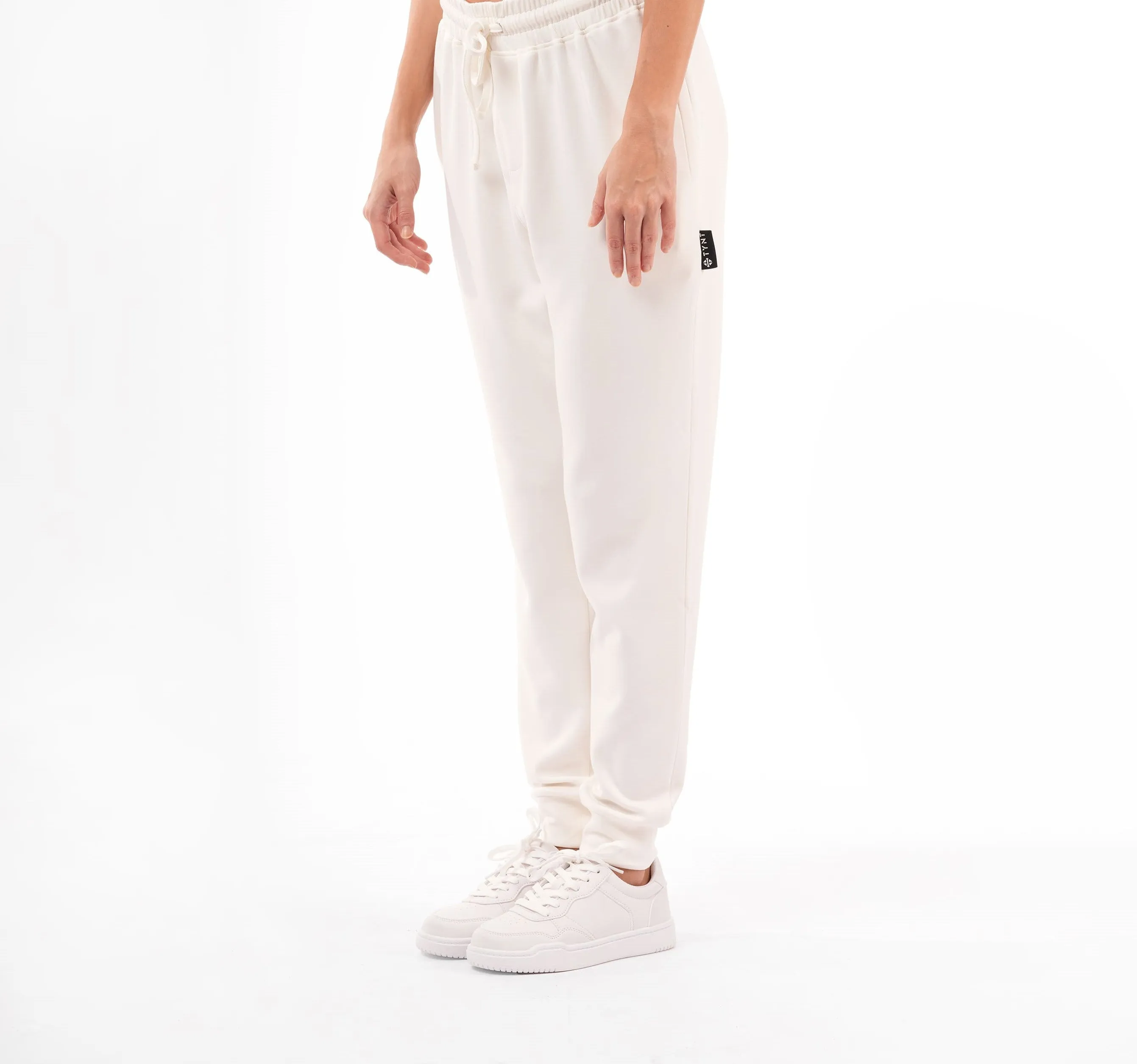 Premium Joggers For Women - Pure White