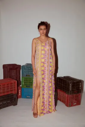 Printed Slip Gown