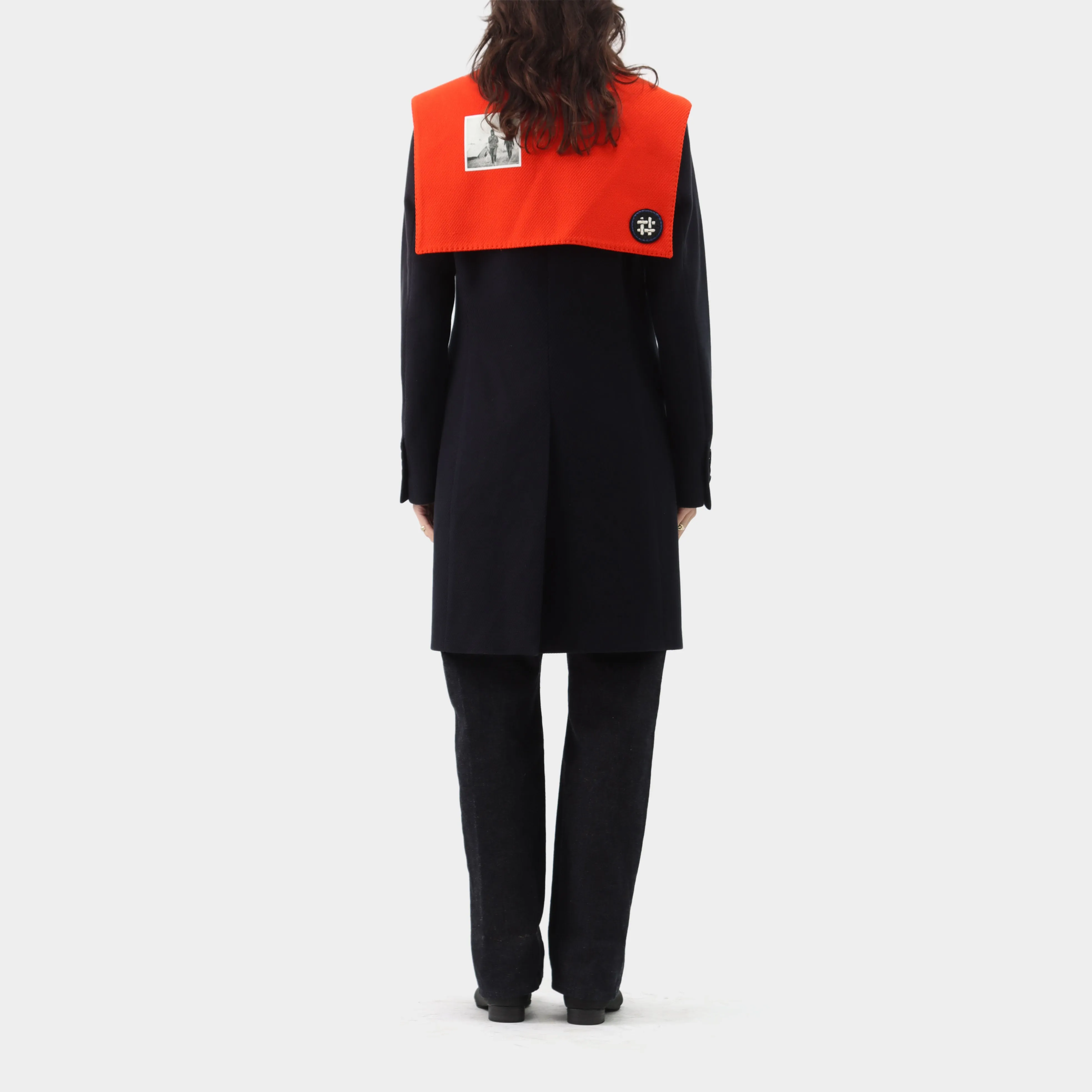 Raf Simons Extended Collar Trench Coat