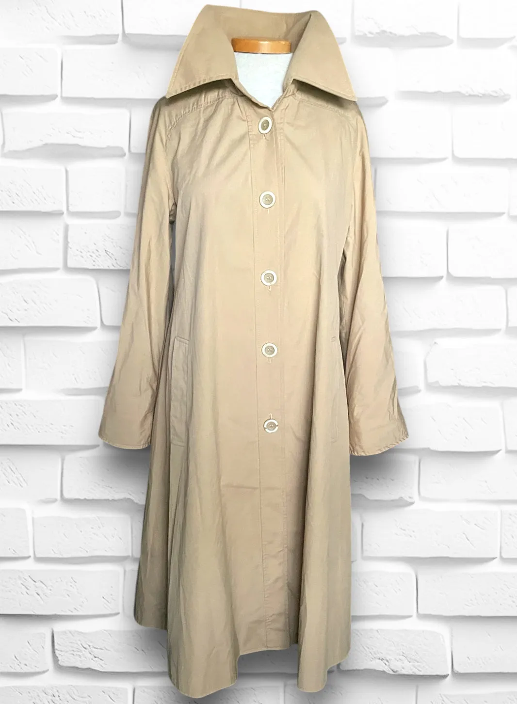 Raincheetahs by Naman New York Vintage 1960’s Full Skirt Trench Coat