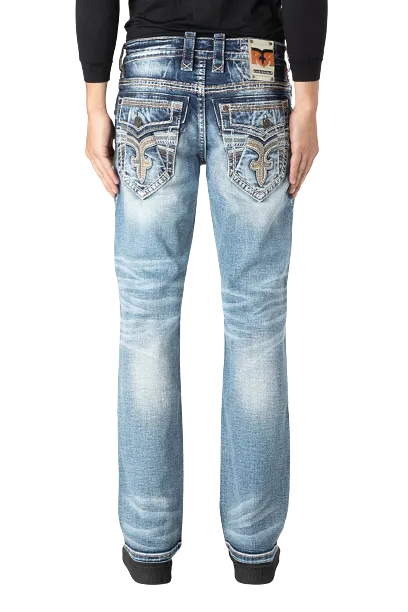 Rock Revival Men's Ruben Boot Cut Jean