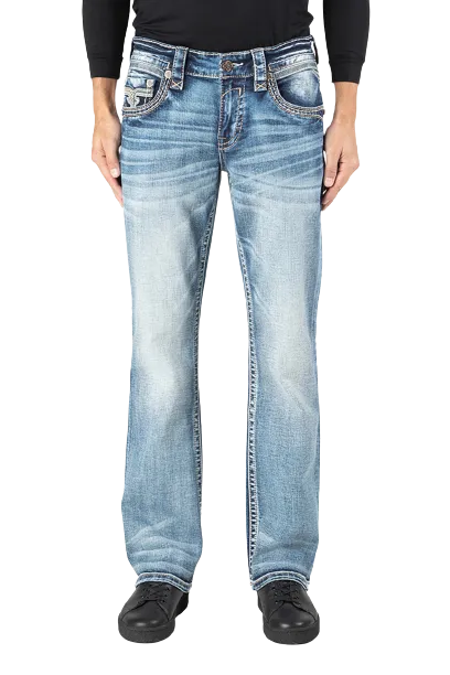 Rock Revival Men's Ruben Boot Cut Jean