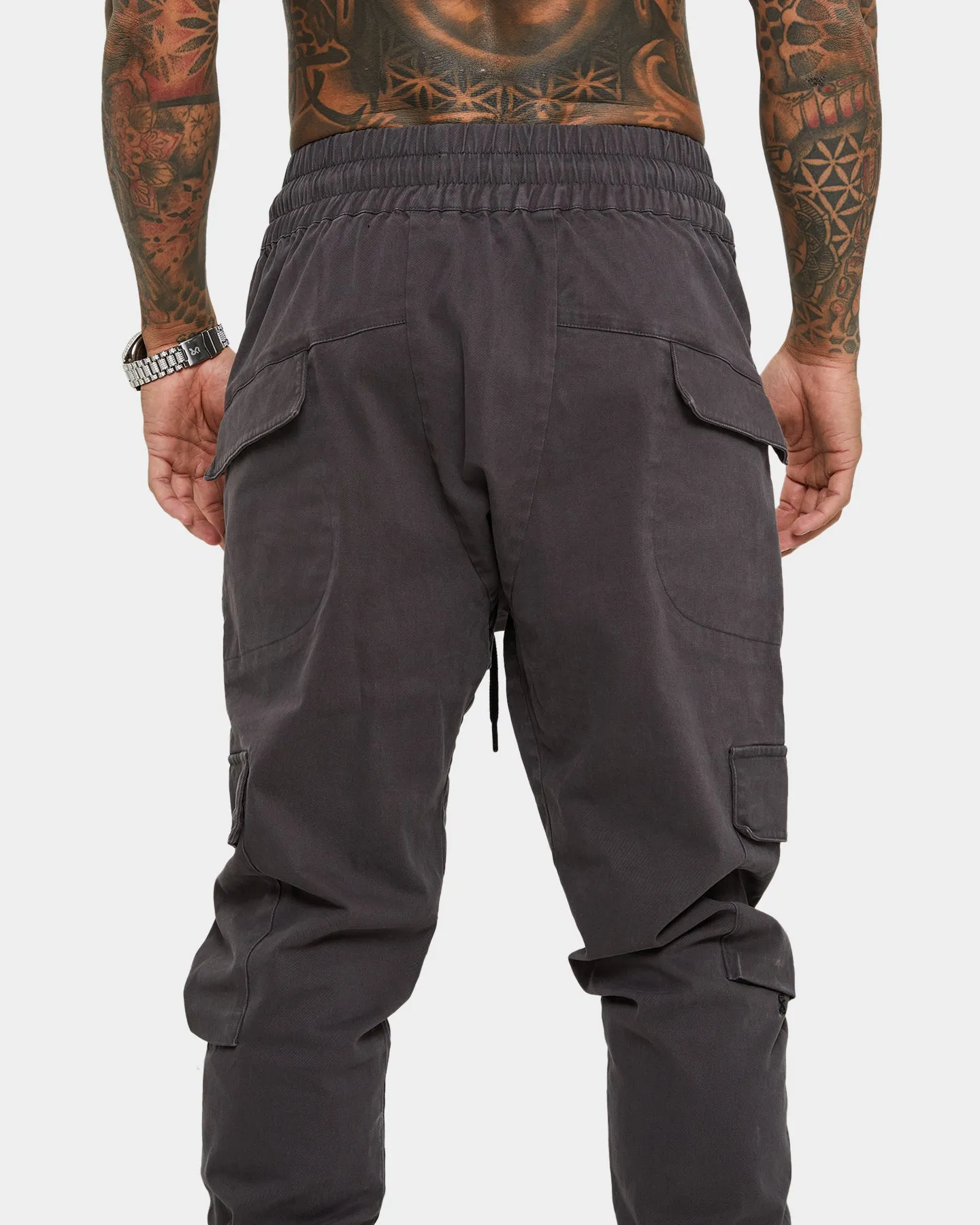 Saint Morta Day of the Dead Joggers Dark Grey