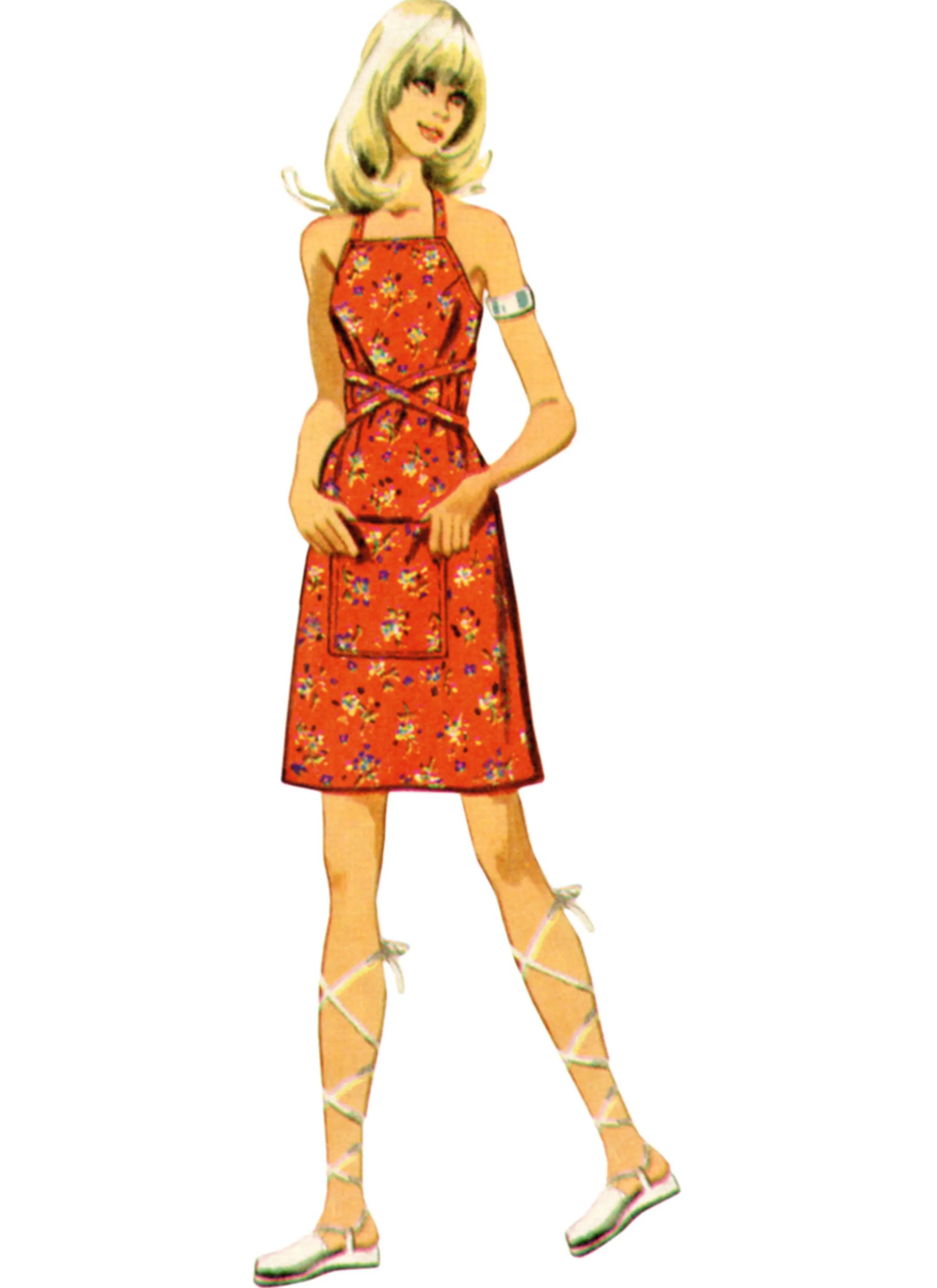 Simplicity 9739 sewing pattern Misses' Back-Wrap Dress and Jumper