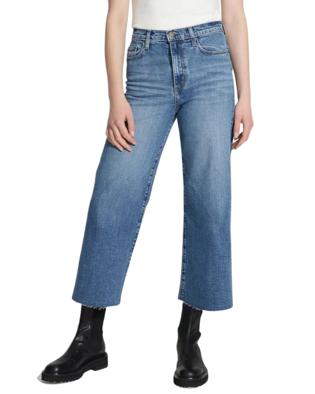 Size 27 | Nobody Denim Straight Cropped Milla Jeans