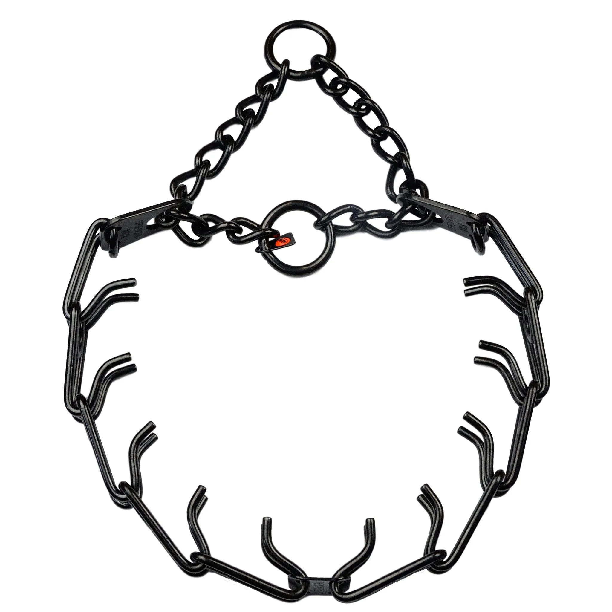 Sprenger Black Stainless Steel Prong Collar