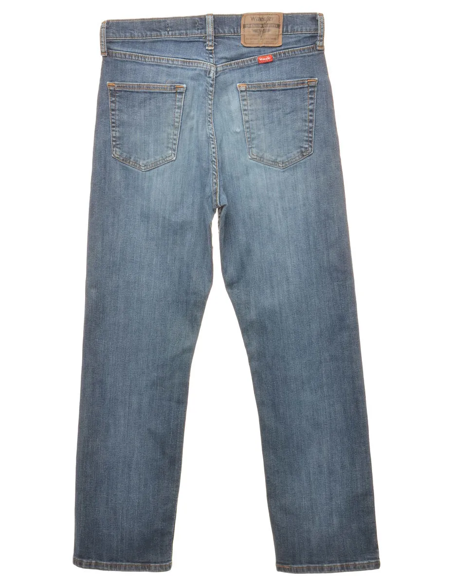 Straight-Leg Faded Wash Wrangler Jeans - W28 L30