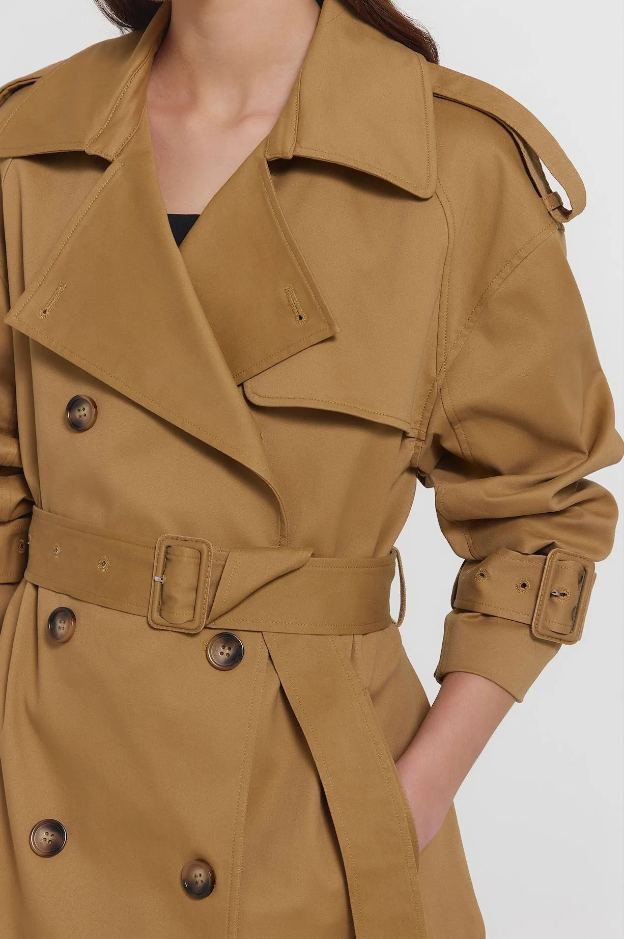 Tanner Cotton Trench Coat