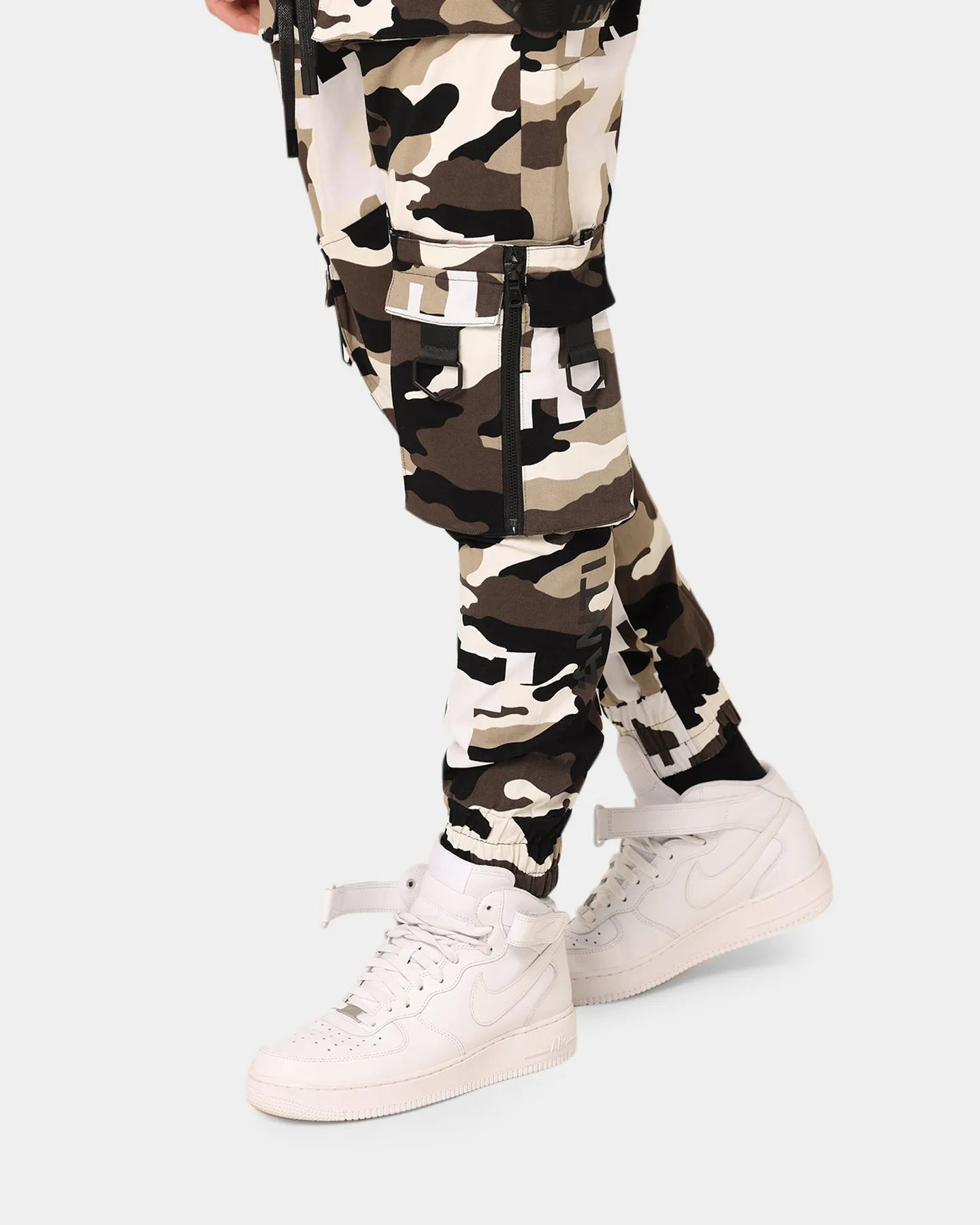 The Anti Order Dead Pixel Elite Joggers Brown/White/Black Camo