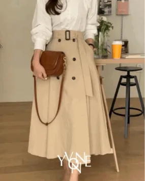 Trench Long Skirt