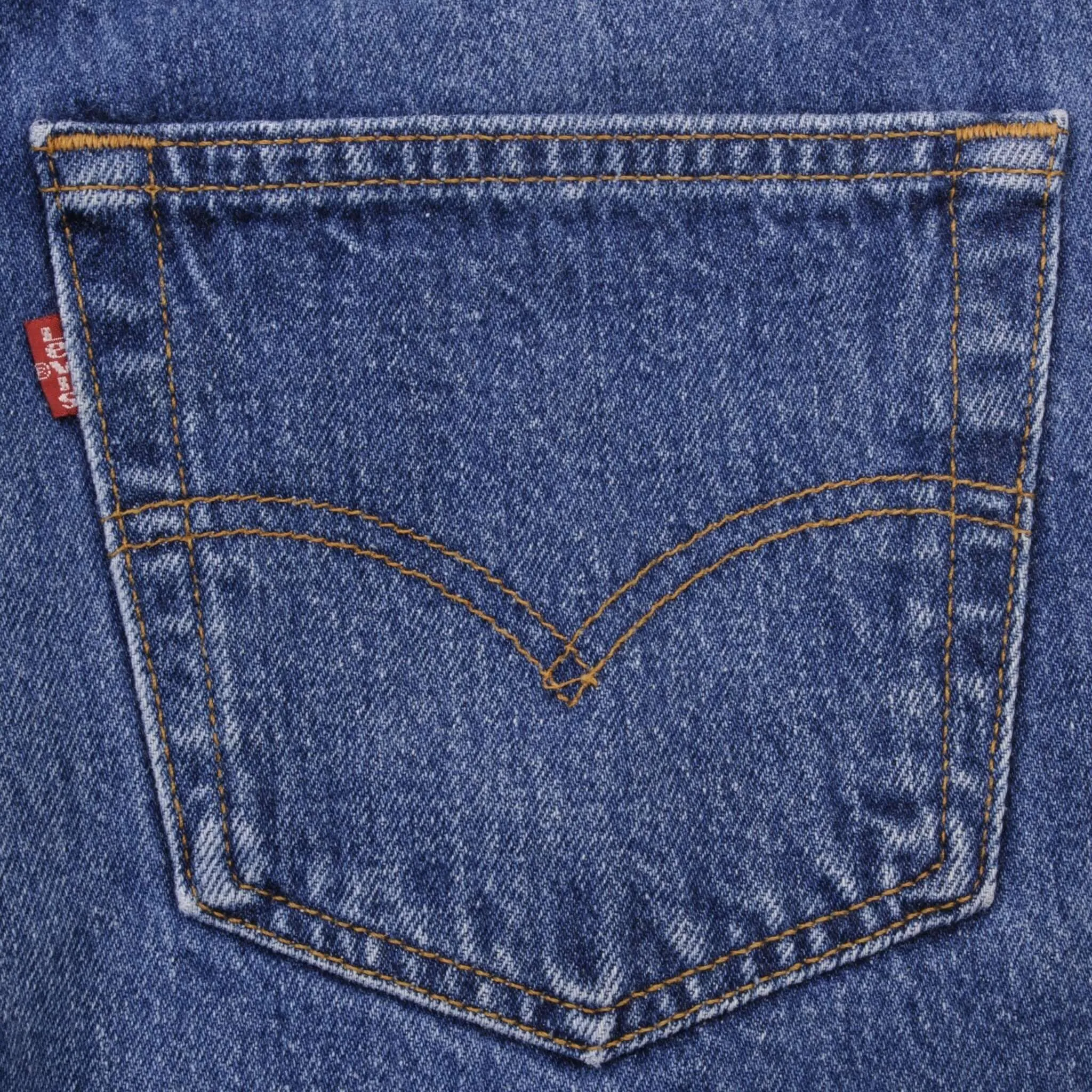 VINTAGE LEVIS 501 JEANS INDIGO 1990S SIZE W34 L39 MADE IN USA