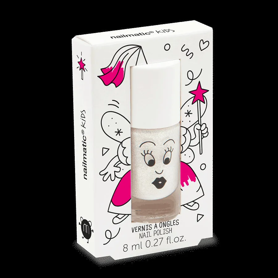 Water-based nail-polish for kids - Zouzou - extra pearly white