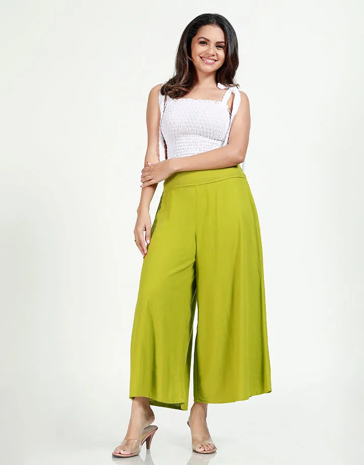 Wide Leg Flared Pant