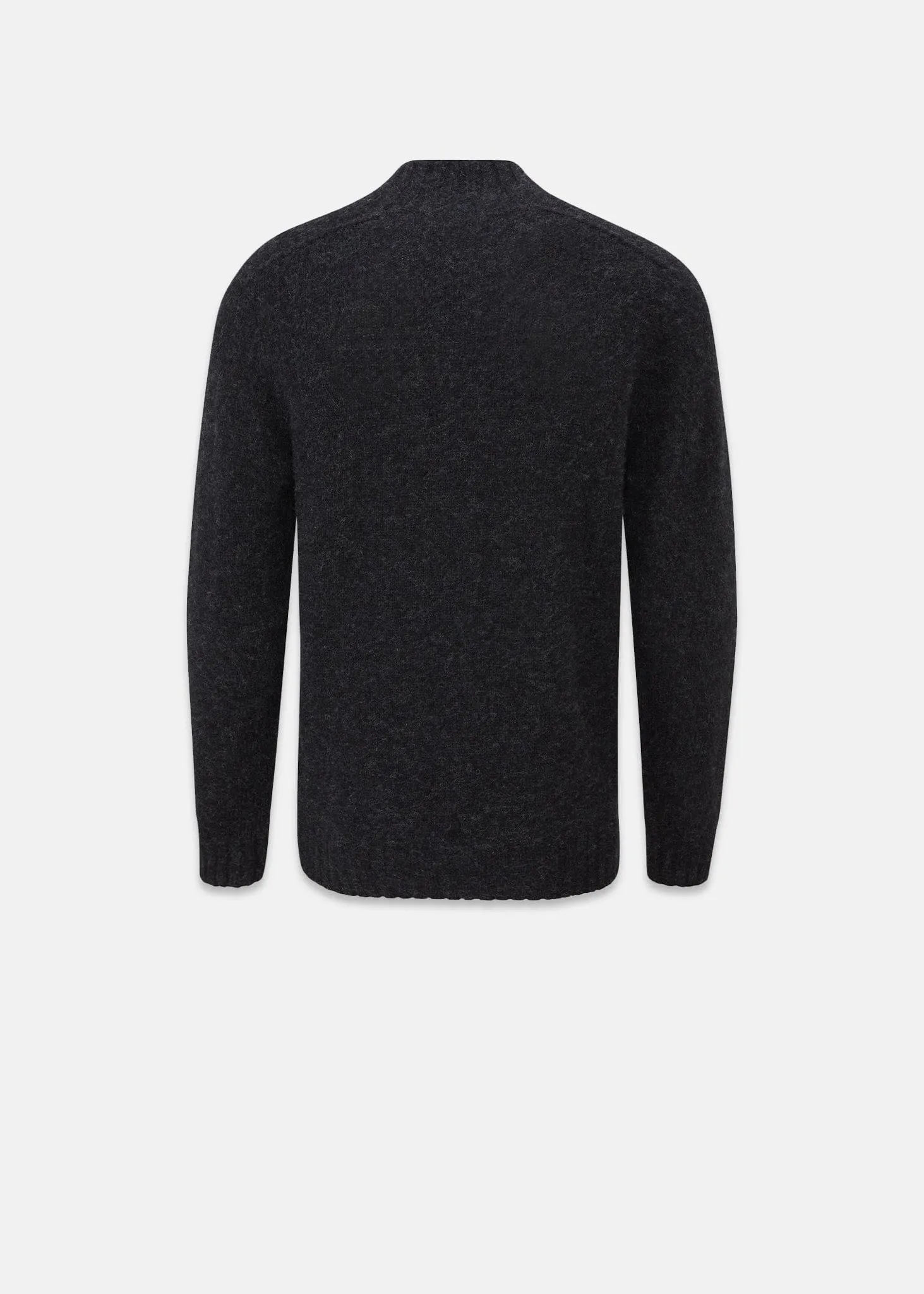 Windsor Lambswool Jumper Charcoal