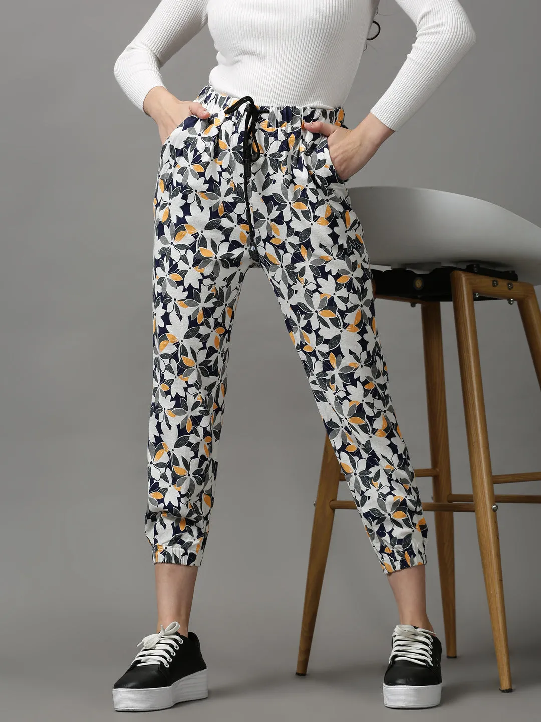 Women's Multi Printed Jogger