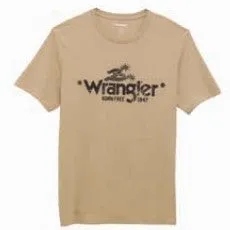Wrangler Men's Regular Tee Spurs - Trench Coat Heather - 112361656