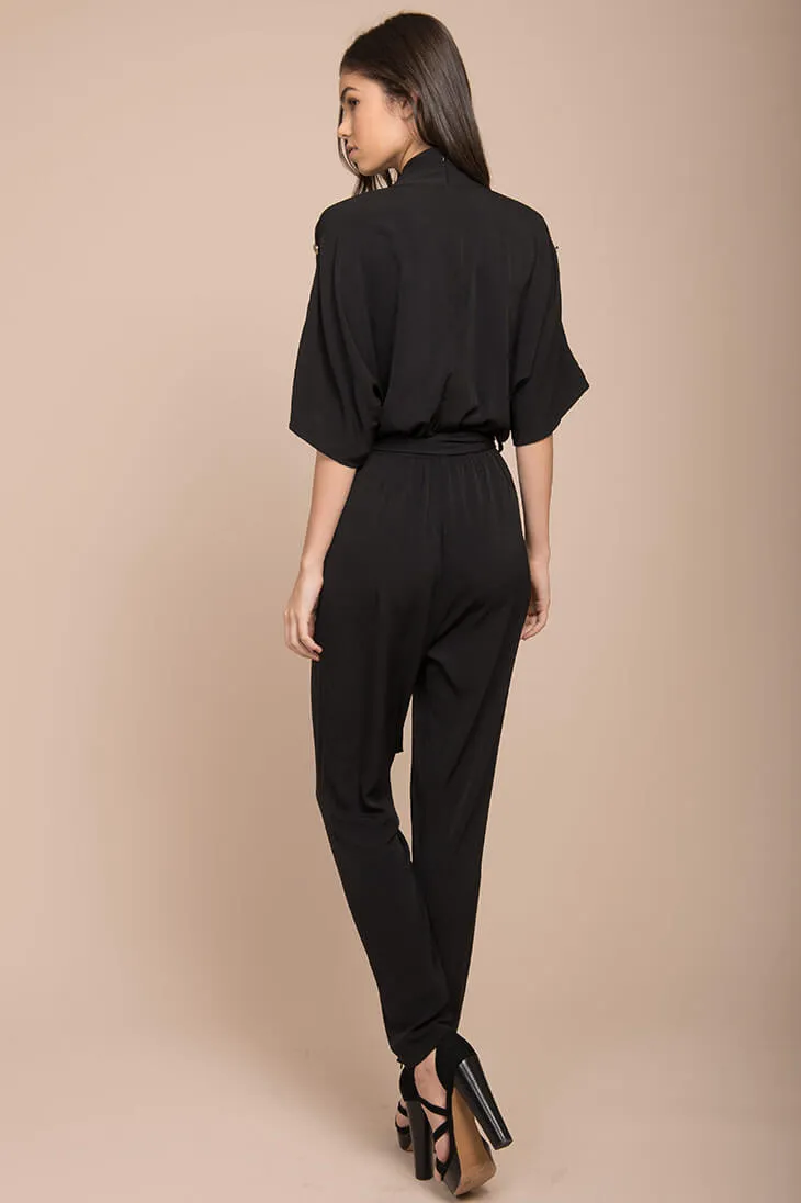 Zoe Boho Jumpsuit Black