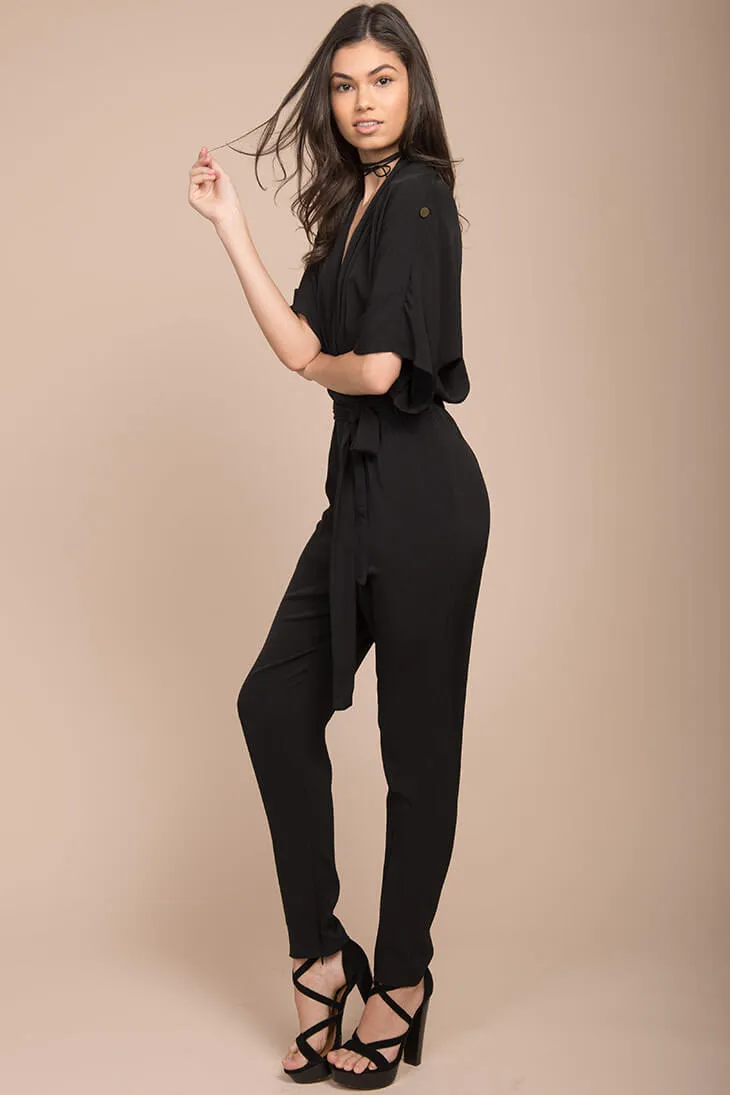 Zoe Boho Jumpsuit Black